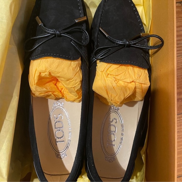 Tod's Shoes - Tods Suede Giomini Driving Shoe Sz 6 - NEW IN BOX